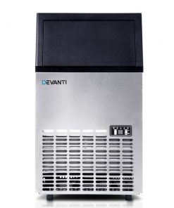 Devanti Stainless Steel Commercial Ice Cube Maker