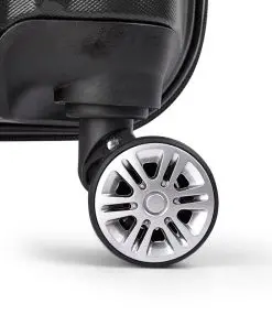 Wanderlite 20inch Lightweight Hard Suit Case Luggage Black