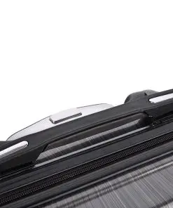 Wanderlite 2 Piece Lightweight Hard Suit Case Luggage Grey