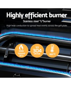 Grillz Portable Gas BBQ Grill Heater