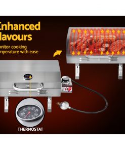 Grillz Portable Gas BBQ Grill Heater