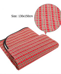 Alfresco 4 Person Picnic Basket Baskets Red Handle Outdoor Corporate Blanket Park