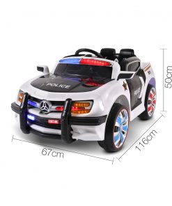 Rigo Kids Ride On Car - Black & White
