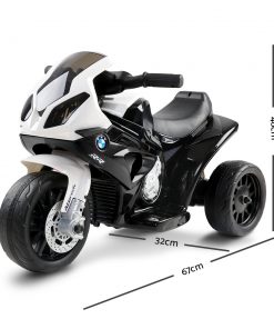 Kids Ride On Motorbike BMW Licensed S1000RR Motorcycle Car Black