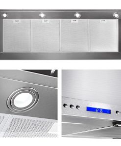 DEVANTI 1500mm Commercial BBQ Rangehood - Silver