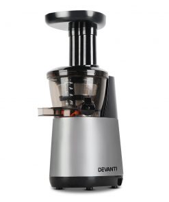 Devanti Cold Press Food Processor Juicer - Silver