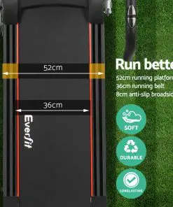 Everfit Home Electric Treadmill - Black