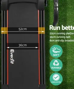 Everfit Home Electric Treadmill - Black