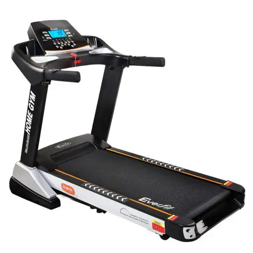 Everfit Electric Treadmill 48cm Incline Running Home Gym Fitness Machine Black