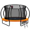 Everfit 12FT Trampoline With Basketball Hoop – Orange Everfit 12FT Trampoline With Basketball Hoop – Orange