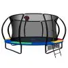 Everfit 14FT Trampoline With Basketball Hoop – Rainbow Everfit 14FT Trampoline With Basketball Hoop – Rainbow