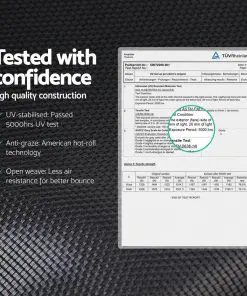 Everfit 14FT Trampoline With Basketball Hoop - Rainbow