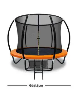 Everfit 8FT Trampoline - Orange