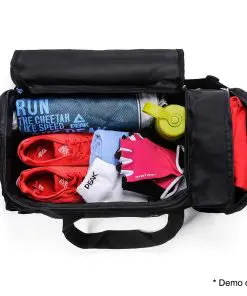 40L Foldable Gym Bag (Blue / Grey)