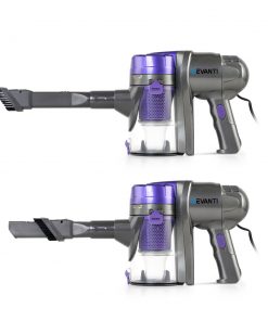 Devanti Corded Handheld Bagless Vacuum Cleaner - Purple and Silver