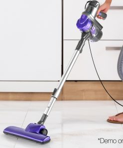 Devanti Corded Handheld Bagless Vacuum Cleaner - Purple and Silver