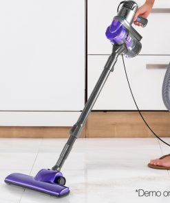 Devanti Corded Handheld Bagless Vacuum Cleaner - Purple and Grey