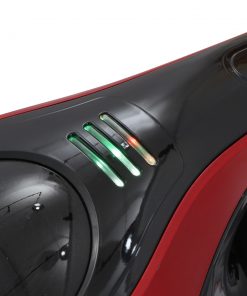 Devanti Cordless Stick Vacuum Cleaner - Black & Red