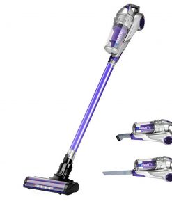 Devanti Cordless Handstick Vacuum Cleaner - Grey and Purple