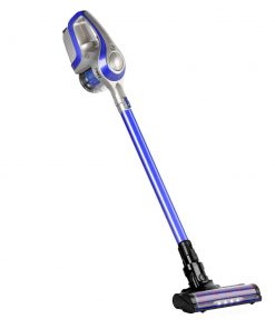 Devanti Cordless 150W Handstick Vacuum Cleaner - Grey and Blue