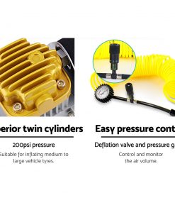 Giantz 12V Portable Air Compressor