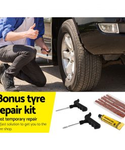 Giantz 12V Portable Air Compressor - Red