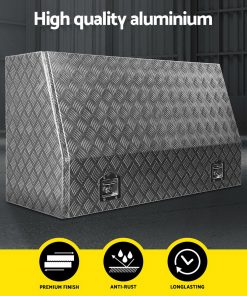 Giantz Aluminium Toolbox Generator Tool Box Drawers Truck Canopy Trailer Locks