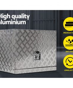 Giantz 62x40x50cm Aluminium Tool box Ute Generator Toolbox Truck Trailer Canopy