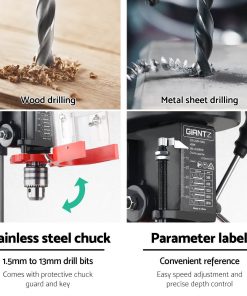 Giantz 5 Speed Power Bench Drill Press