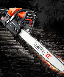GIANTZ 58cc Commercial Petrol Chainsaw 22 Bar E-Start Chains Saw Tree Pruning