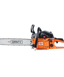 GIANTZ 45CC Petrol Commercial Chainsaw Chain Saw Bar E-Start Black