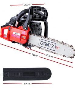 Giantz 45cc Petrol Commercial Chainsaw 20" Bar E-Start Pruning Chain Saw