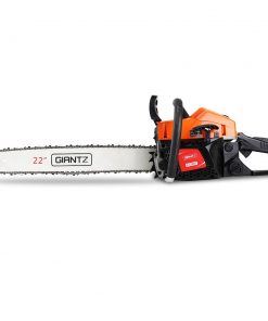 GIANTZ Latest 62cc Petrol Commercial Chainsaw 22 Bar E-Start Chain Saw Pruning
