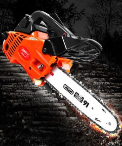 GIANTZ 25cc Commercial Petrol Chainsaw 10â€ Oregon Bar E-Start Chains Saw Tree