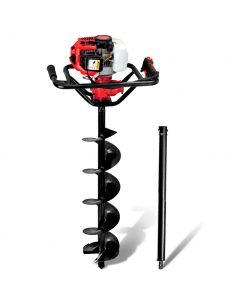 Giantz 88CC Petrol Post Hole Digger Drill Borer Fence Extension Auger Bits