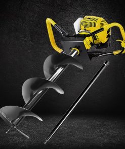 Giantz 75CC Petrol Post Hole Digger Drill Extension Auger Bits Borer Fence