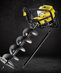 Giantz 88CC Petrol Post Hole Digger Auger Drill Borer Fence Earth Power 200mm