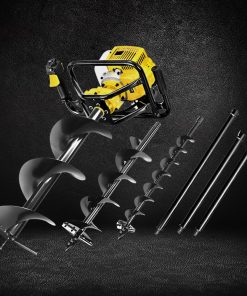 Giantz 88CC Post Hole Digger Auger Petrol Drill Borer Fence Earth Power