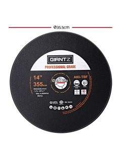 Giantz 10 x 14" Cutting Disc 355mm Metal Cut Off Wheel Angle Grinder Thin Steel