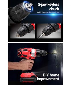 GIANTZ Impact Drill Electric 20V Lithium Impact Cordless Impact drill