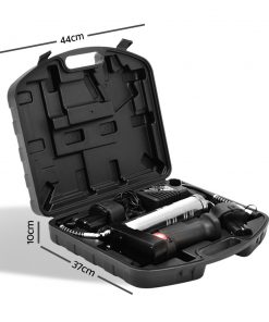 Giantz 12V Rechargeable Cordless Grease Gun - Black