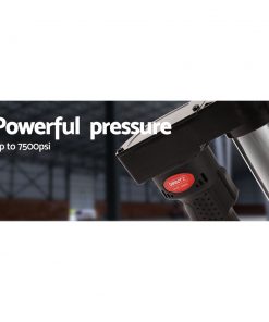 Giantz 12V Rechargeable Cordless Grease Gun - Black