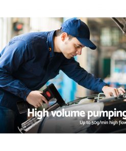 Giantz 12V Rechargeable Cordless Grease Gun - Black