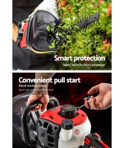Giantz 26CC Petrol Hedge Trimmer Commercial Clipper Saw Blade Cordless Pruner