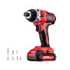 GIANTZ Impact Driver Cordless 20V Lithium Battery Electric Screwdriver Hex Tool GIANTZ Impact Driver Cordless 20V Lithium Battery Electric Screwdriver Hex Tool