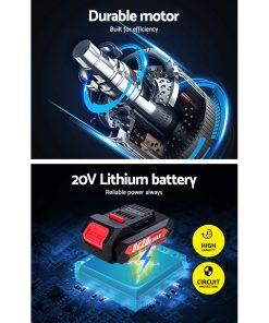 GIANTZ Impact Driver Cordless 20V Lithium Battery Electric Screwdriver Hex Tool