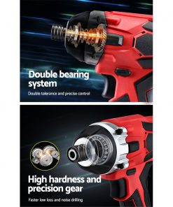 GIANTZ Impact Driver Cordless 20V Lithium Battery Electric Screwdriver Hex Tool