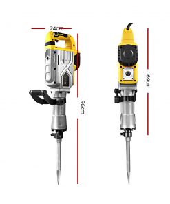 GIANTZ Commercial 3000W Jack Hammer Jackhammer Grade Demolition Concrete