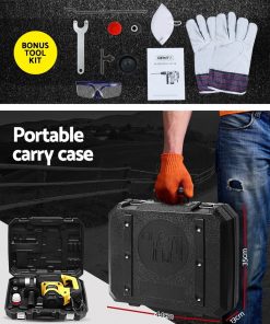 GIANTZ 1800W Jack Hammer Electric Jackhammer Demolition Rotary Concrete Drill