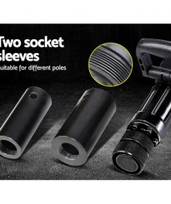 GIANTZ 2in1 Petrol 36cc Pile Post Driver and Jack hammer Star Demolition Jackhammer